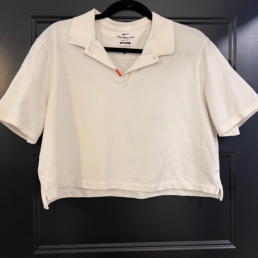 Oversize Nike Crop Golf Polo